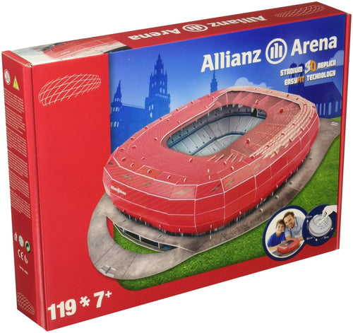 Allianz Arena 3D Stadion-Puzzle Verpackung 119 Teile ab 7 Jahren EasyFit Technology Stadium 3D Replica