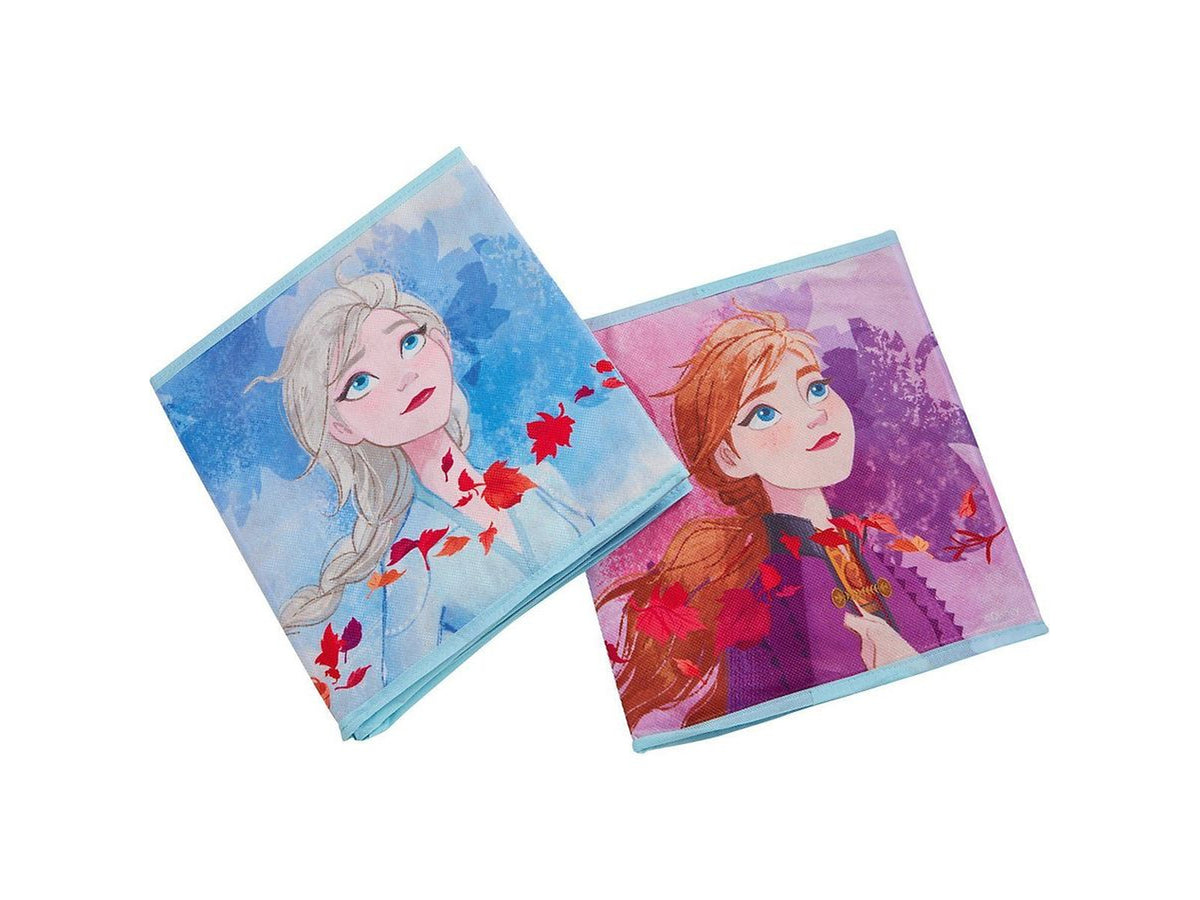 Disney Frozen Aufbewahrungskorb – faltbare Spielzeugbox | 28 × 28 × 28 cm
