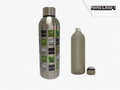 Minecraft Trinkflasche Edelstahl – Mobs Design Creeper Zombie Kinder Schule