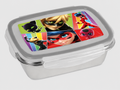 Miraculous Ladybug Edelstahl-Brotdose 850 ml mit Ladybug Cat Noir Tikki und Plagg Motiv